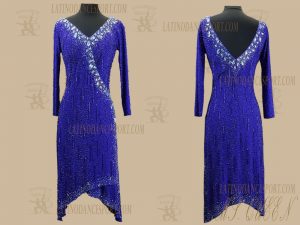 LDS-93-Ballroom Dance Costumes Latin Dress For Competition