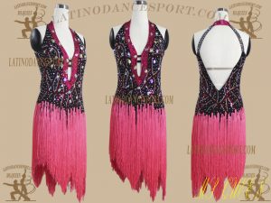 LDS-21-Ballroom Dance Costumes Latin Dress For Competition